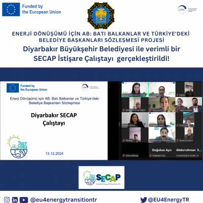 Diyarbakır Metropolitan Municipality SECAP Consultation Workshop Successfully Held!